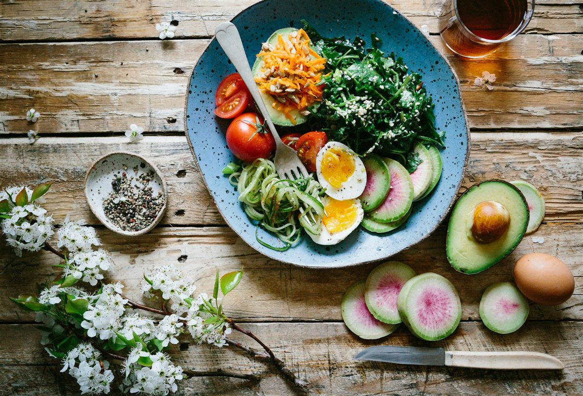 Fresh nourishing foods