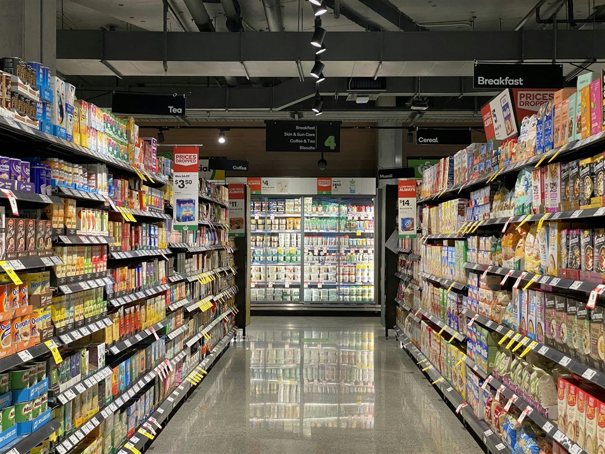 Grocery shopping and nutrition