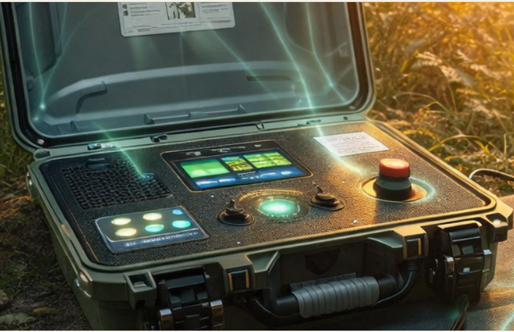 PEMF therapy device in portable case